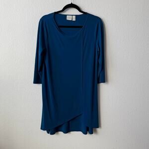 Vintage blue 34 sleeve spandex